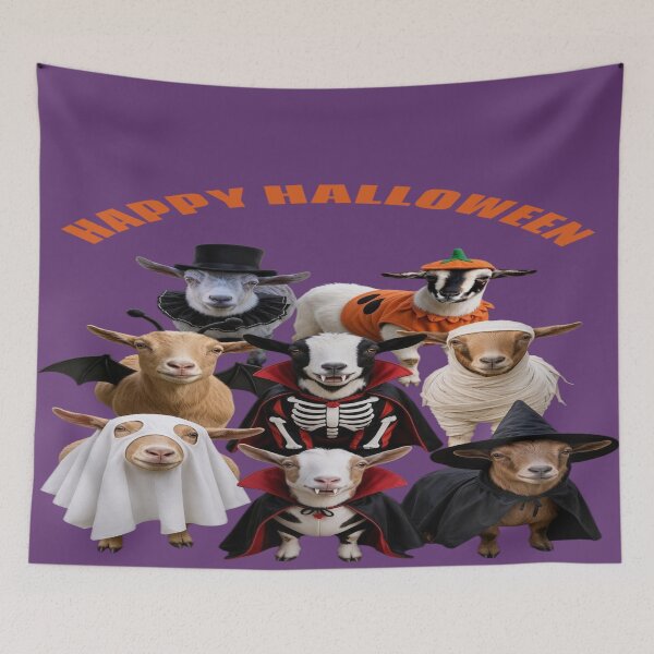 Item preview, Halloween Goats! designed and sold by snickles1977.