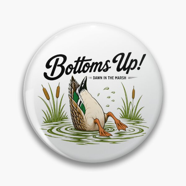 Item preview, Bottoms Up Duck designed and sold by cabanalunaire.