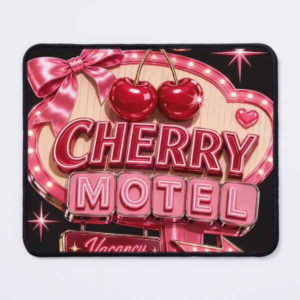 Item preview, Cherry Motel – Retro Neon Cherry Aesthetic designed and sold by AngieKolki.