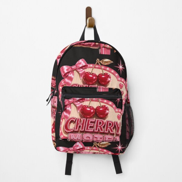 Item preview, Cherry Motel – Retro Neon Cherry Aesthetic designed and sold by AngieKolki.