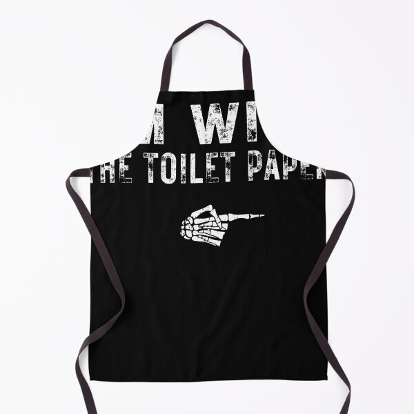 Item preview, I'm With The TOILET PAPER Matching Couple Halloween designed and sold by mdmahabubur.