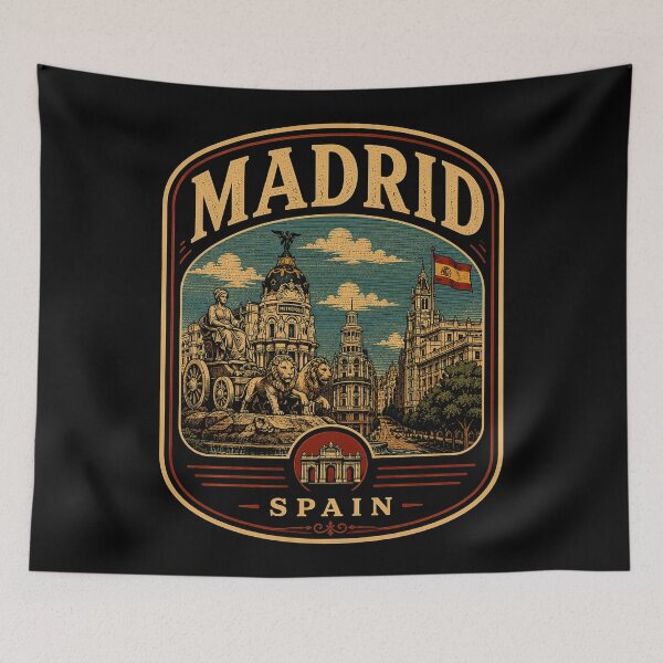 Item preview, Madrid - Spain designed and sold by GoodOldVintage.