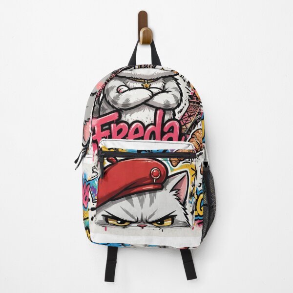 Item preview, Freda and Junior Paris Team - Angry Boss and Happy Cat Graffiti designed and sold by MAISON SYLVIE.