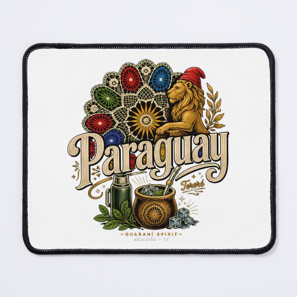 Item preview, Vintage Paraguay Travel Souvenir Landmark Gift designed and sold by sh-lynnetaub.