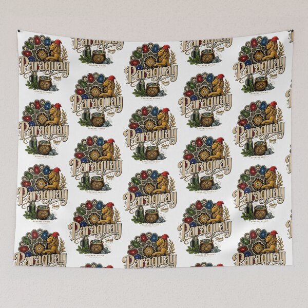 Item preview, Vintage Paraguay Travel Souvenir Landmark Gift designed and sold by sh-lynnetaub.