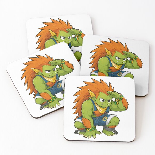 Item preview, Chibi Blanka Street Fighter 6 | SF6 Fanart designed and sold by bapupa.