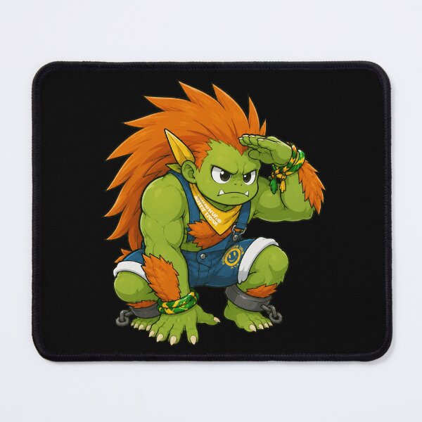 Item preview, Chibi Blanka Street Fighter 6 | SF6 Fanart designed and sold by bapupa.