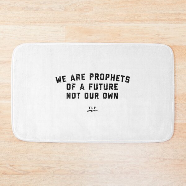 Item preview, We Are Prophets Of A Future Not Our Own Sticker designed and sold by sh-lynnetaub.