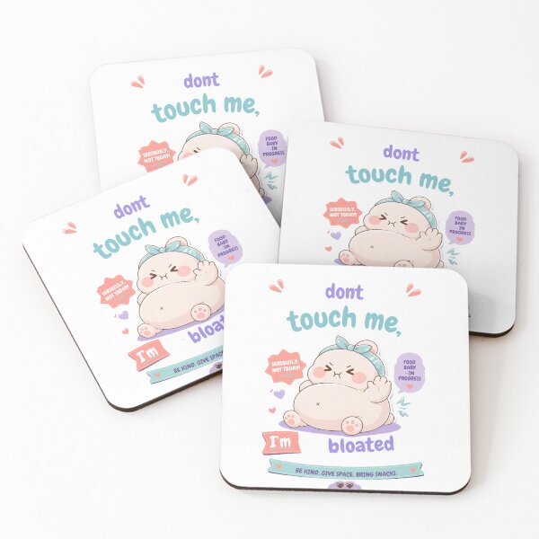 Item preview, don't touch me I'm bloated designed and sold by LaughandLaugh.