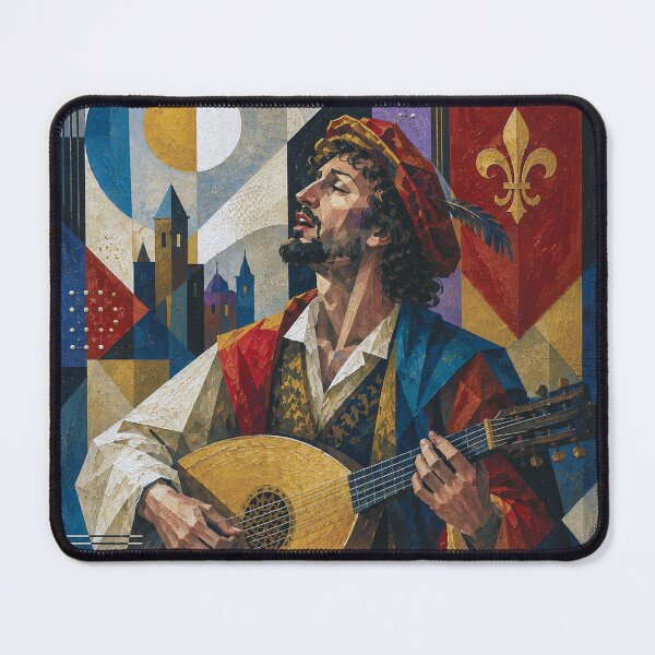 Item preview, Echoes of the Troubadour painting. designed and sold by GalleryKauffeld.
