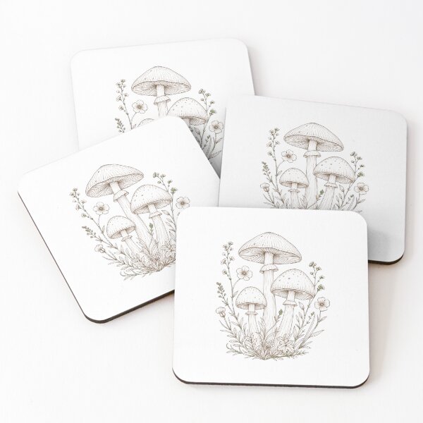 Item preview, Cottagecore Mushrooms designed and sold by Ahmed Nedji.