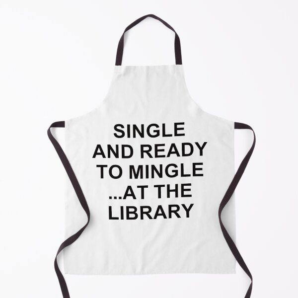 Item preview, Single And Ready To Mingle ... At The Library. designed and sold by EunsooLee.