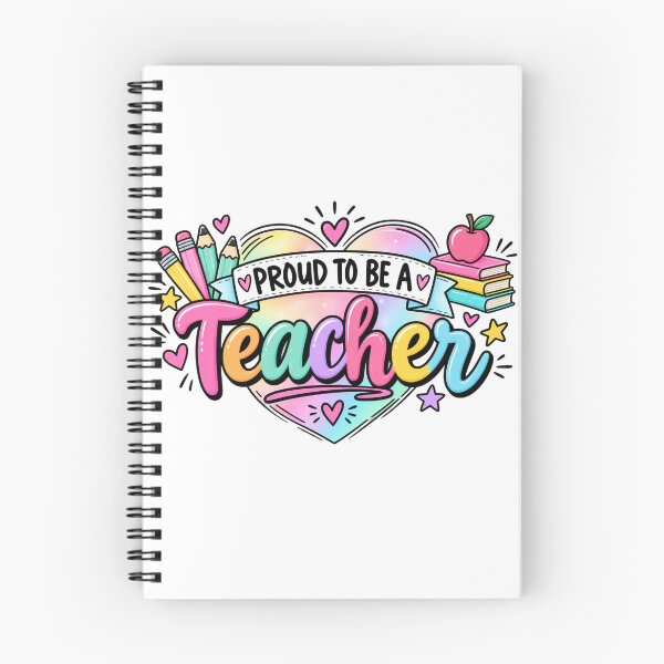 Item preview, Proud to Be a Teacher T-Shirt | Colourful Teacher Gift designed and sold by MotivatEd Learners.