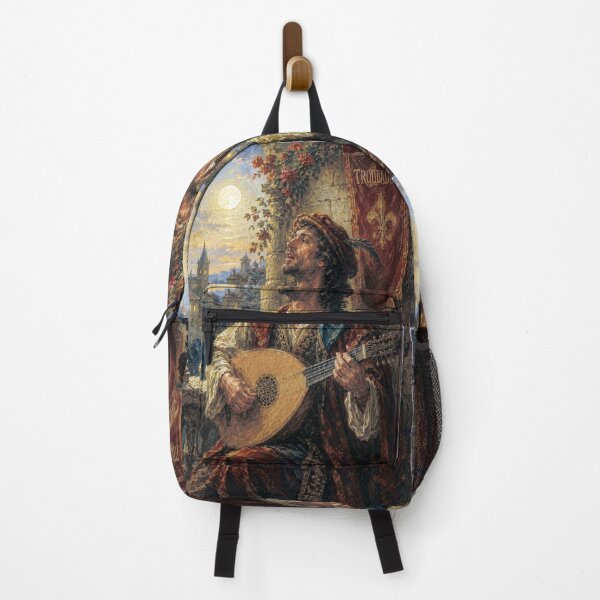 Item preview, The Wandering Troubadour painting. designed and sold by GalleryKauffeld.