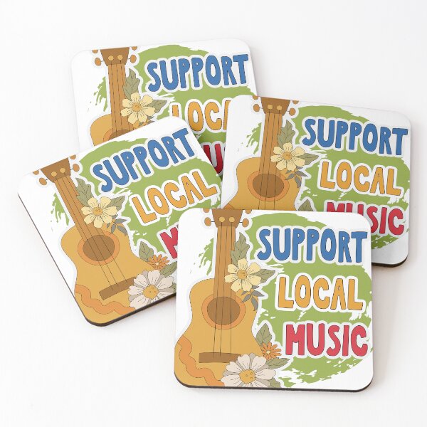 Item preview, Support Local Music designed and sold by Natalia Varlamova.