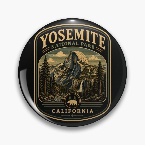 Item preview, Yosemite National Park - California  designed and sold by GoodOldVintage.