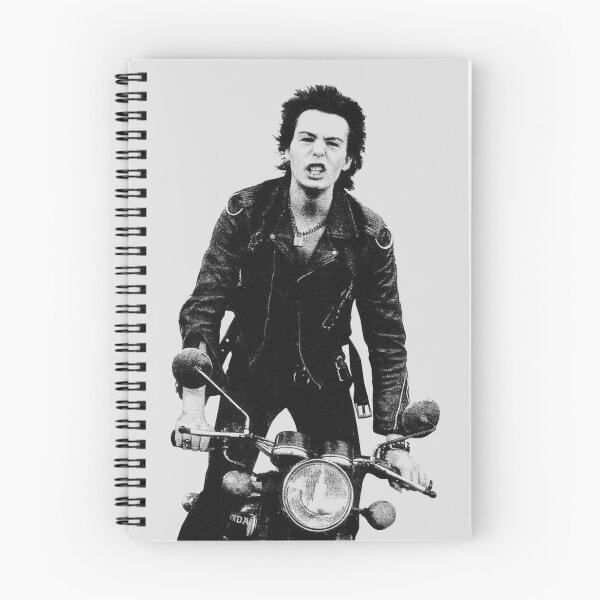 Item preview, sid vicious riding honda cb350 designed and sold by ChimyandFunky.