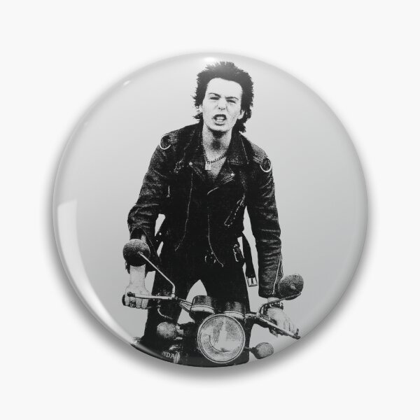Item preview, sid vicious riding honda cb350 designed and sold by ChimyandFunky.