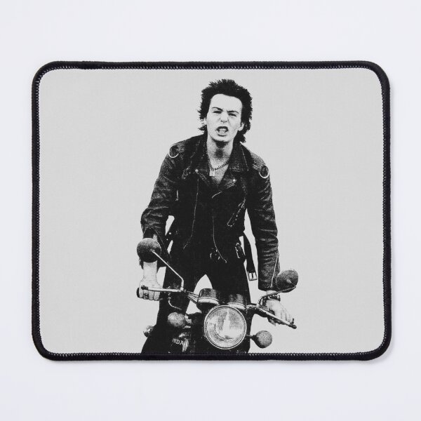 Item preview, sid vicious riding honda cb350 designed and sold by ChimyandFunky.