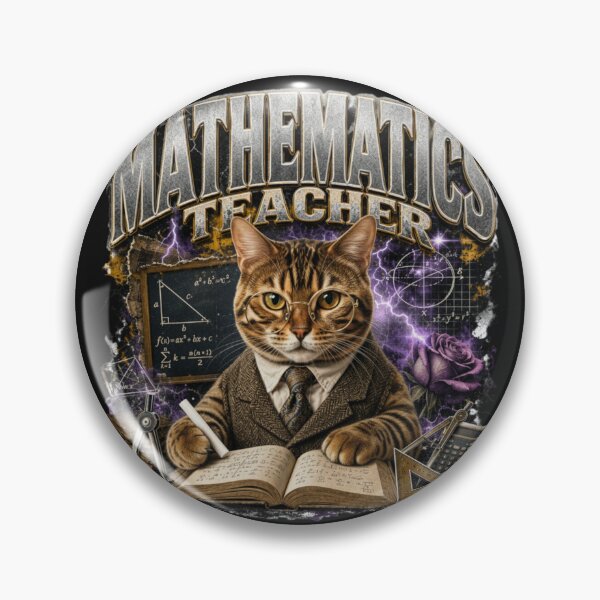 Item preview, Mathematics Teacher Bengal Cat Vintage Graphic T-Shirt | Funny Math Professor Cat Algebra STEM Teacher Gift designed and sold by illeN-Art-World.