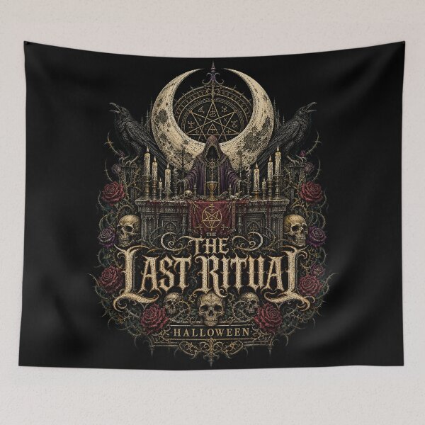 Item preview, Halloween The Last Ritual – Dark Gothic Occult Art designed and sold by Uglyandcute.