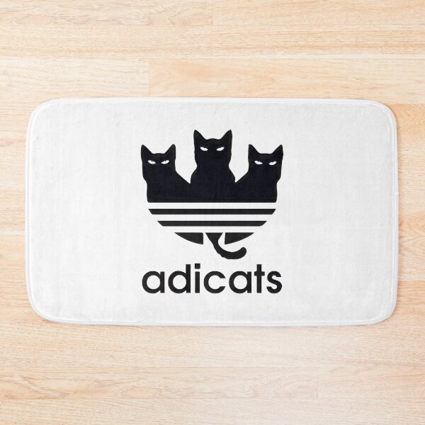 Item preview, Adicats Three Cats Logo Parody ⭐⭐⭐⭐⭐ designed and sold by Redbubble-Gulf.