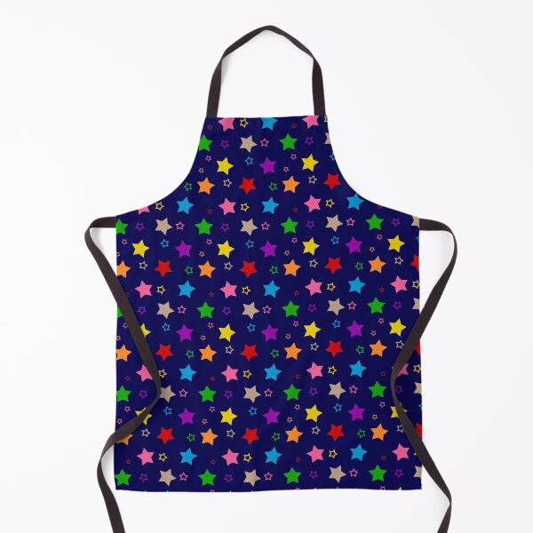 Item preview, Colorful Bright Stars Pattern Design Blue designed and sold by PatternTitan.