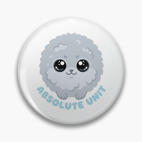Item preview, Absolute Unit Kawaii Baikal Seal Chonk designed and sold by Arc2020.