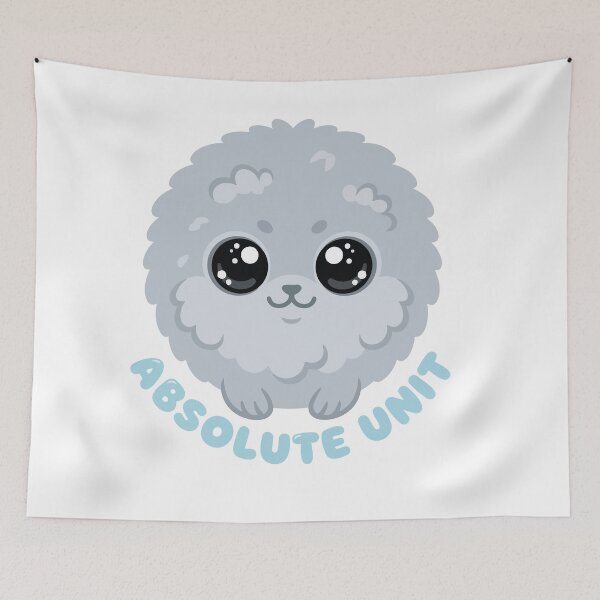Item preview, Absolute Unit Kawaii Baikal Seal Chonk designed and sold by Arc2020.