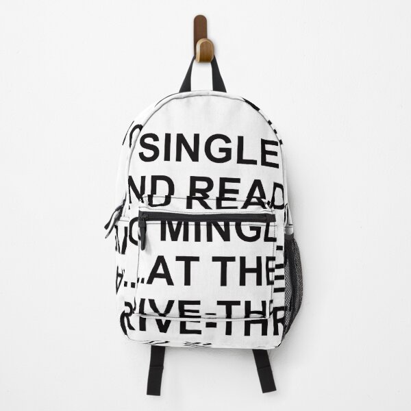 Item preview, Single And Ready To Mingle ... At The Drive-Thru. designed and sold by EunsooLee.