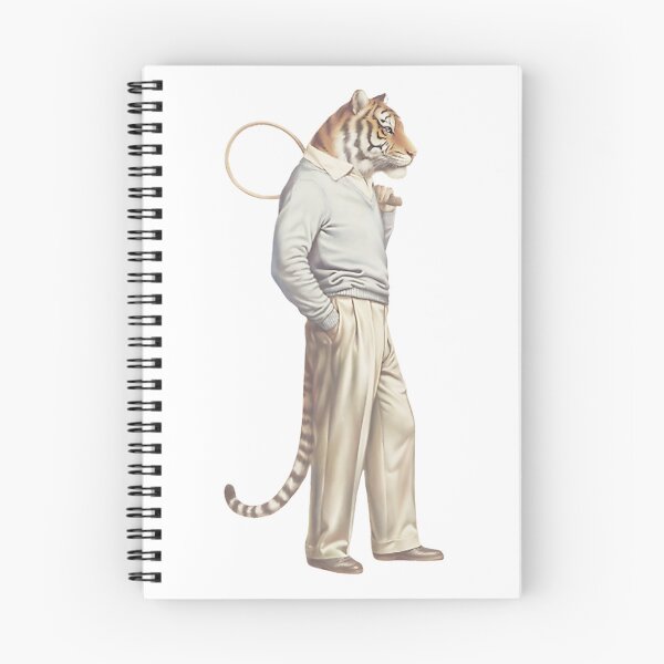 Item preview, Dapper Tiger Tennis Player ⭐⭐⭐⭐⭐ designed and sold by Redbubble-Gulf.