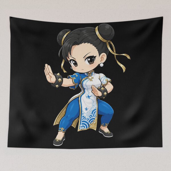 Item preview, Chibi Chun Li Street Fighter 6 | SF6 Fanart designed and sold by bapupa.