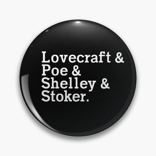 Item preview, Lovecraft Poe Shelley & Stoker - Gothic Horror Writers designed and sold by humnoo.