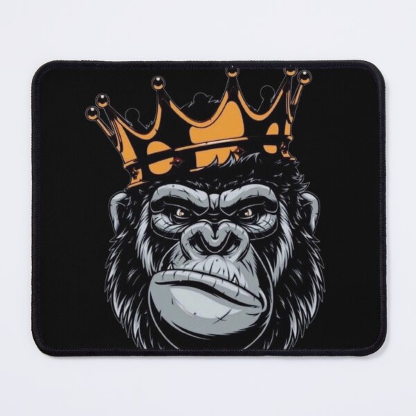 Item preview, Chimpanzee King Wearing Crown Funny Royal Monkey designed and sold by RajDeals.
