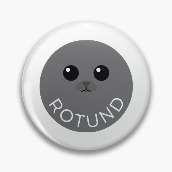 Item preview, Rotund Minimalist Baikal Seal Round Art designed and sold by Arc2020.