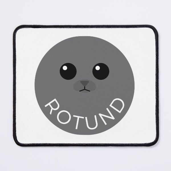 Item preview, Rotund Minimalist Baikal Seal Round Art designed and sold by Arc2020.