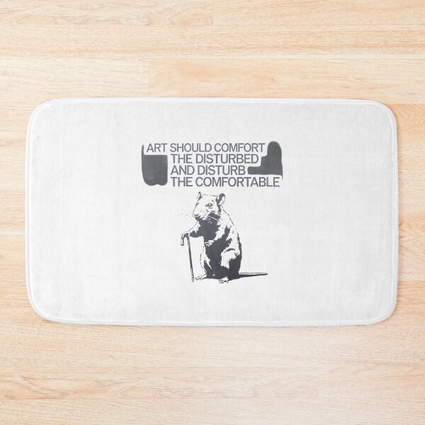 Item preview, Art Comfort Disturb Quote Rat Cane ⭐⭐⭐⭐⭐ designed and sold by Redbubble-Gulf.