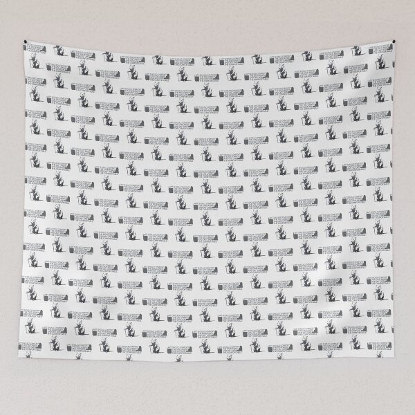 Item preview, Art Comfort Disturb Quote Rat Cane ⭐⭐⭐⭐⭐ designed and sold by Redbubble-Gulf.