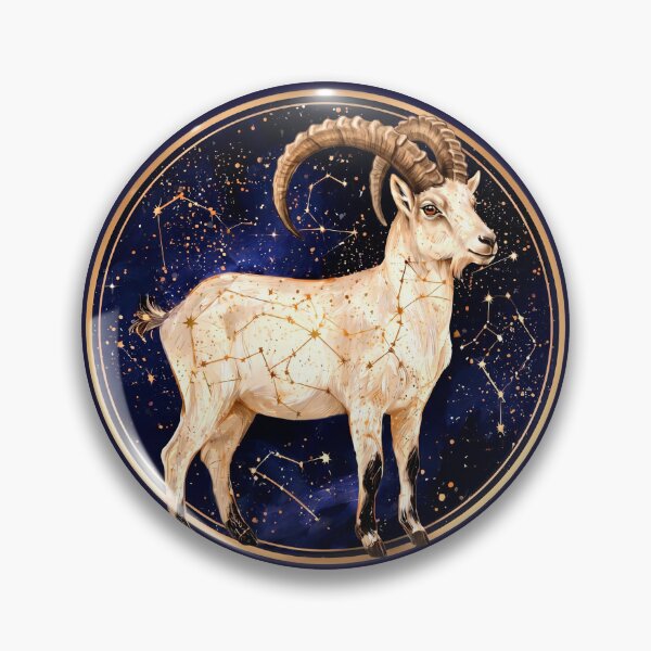 Item preview, Copy of Capricorn Zodiac Sea Goat Celestial Astrology Art PNG designed and sold by MythicMood.