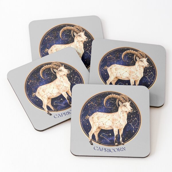 Item preview, Copy of Capricorn Zodiac Sea Goat Celestial Astrology Art PNG designed and sold by MythicMood.