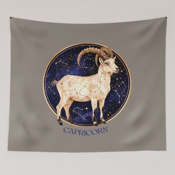 Item preview, Copy of Capricorn Zodiac Sea Goat Celestial Astrology Art PNG designed and sold by MythicMood.