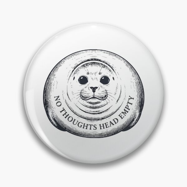 Item preview, No Thoughts Head Empty Vintage Baikal Seal designed and sold by Arc2020.