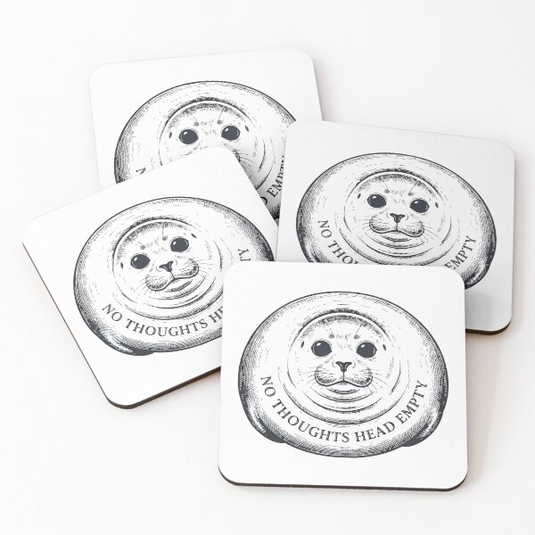 Item preview, No Thoughts Head Empty Vintage Baikal Seal designed and sold by Arc2020.