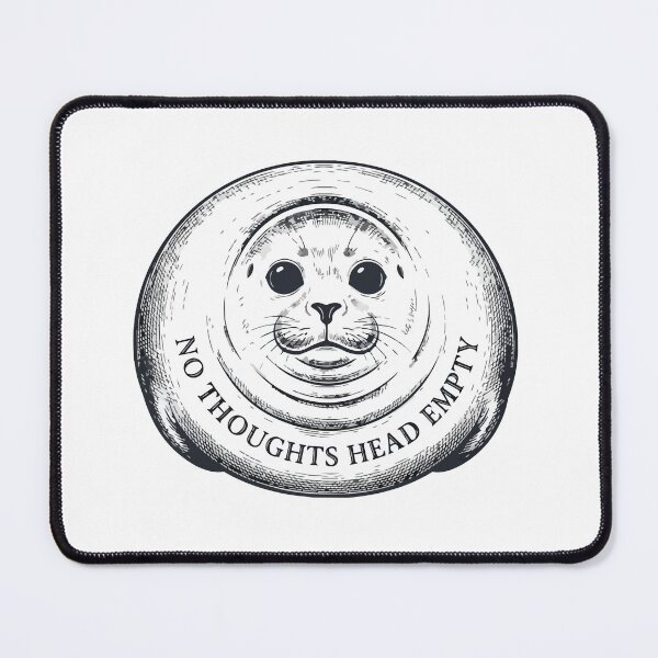 Item preview, No Thoughts Head Empty Vintage Baikal Seal designed and sold by Arc2020.