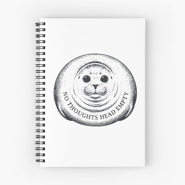 Item preview, No Thoughts Head Empty Vintage Baikal Seal designed and sold by Arc2020.