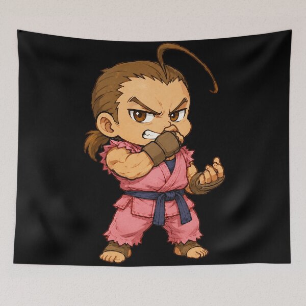 Item preview, Chibi Dan Hibiki Street Fighter Fanart designed and sold by bapupa.