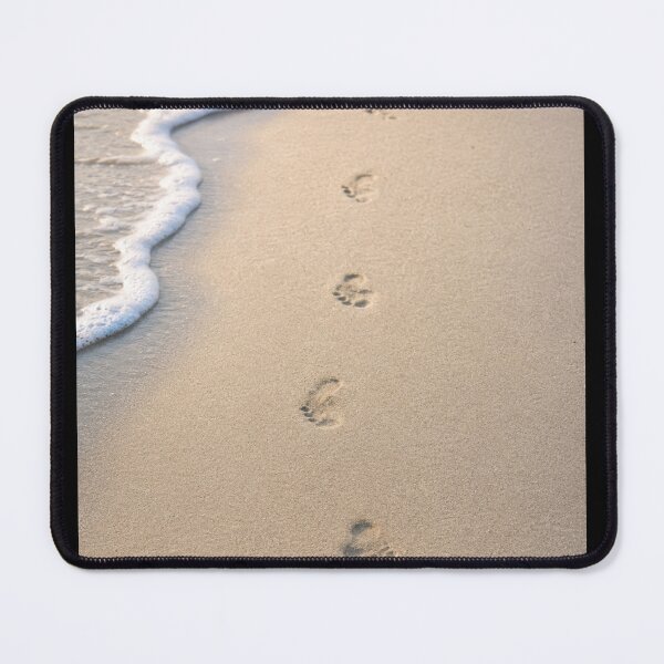 Item preview, Footprints in the sand: Walk along the shore designed and sold by Astute-Artio-Photography.