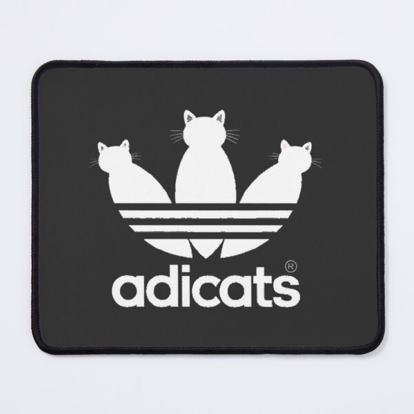 Item preview, Adorable Cat Three Stripes Logo Design ⭐⭐⭐⭐⭐ designed and sold by Redbubble-Gulf.