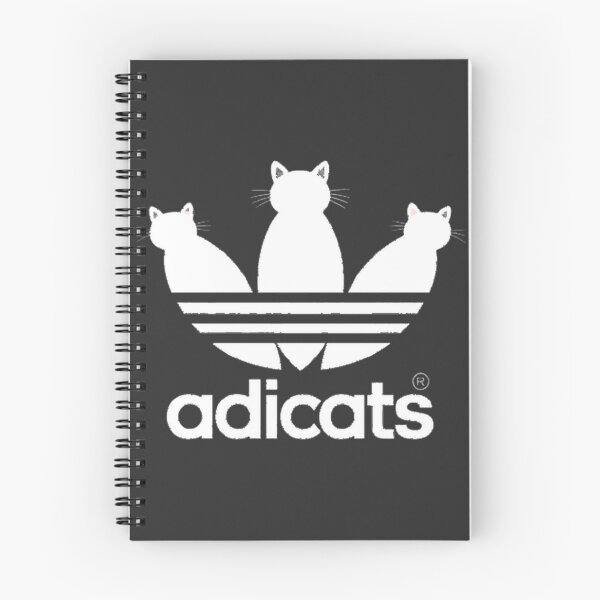 Item preview, Adorable Cat Three Stripes Logo Design ⭐⭐⭐⭐⭐ designed and sold by Redbubble-Gulf.