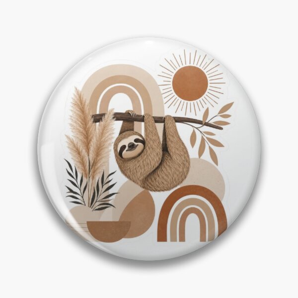 Item preview, Boho Sloth Hanging  designed and sold by Snurly.